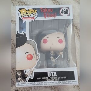 Funko Box with Gray and White Design